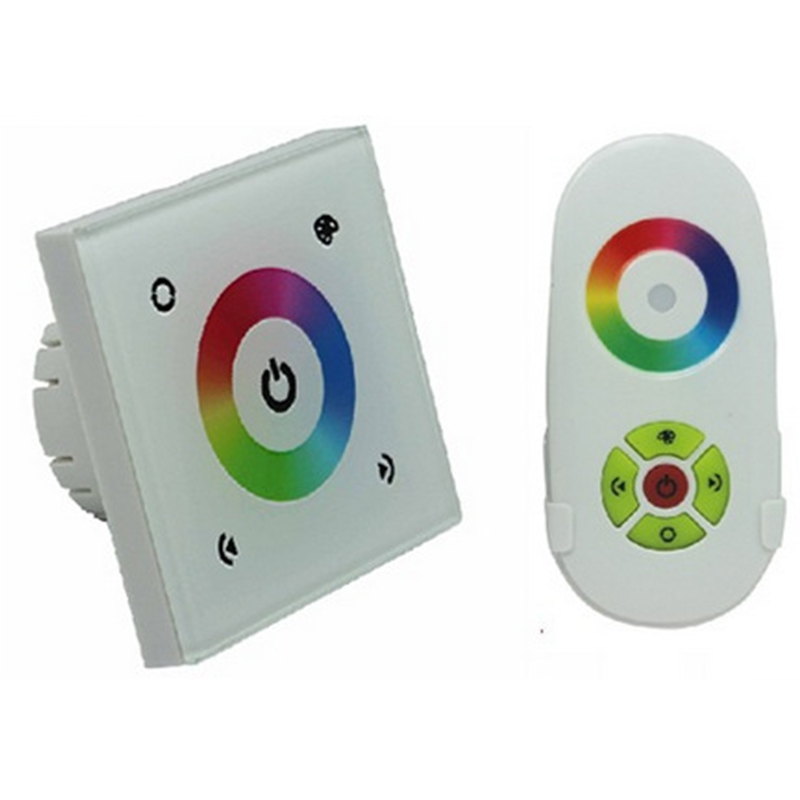 TM082E DC12-24V 3 Channel Low-voltage Touch Panel Full-colour Controller TM082E DC12-24V 3 Channel Low-voltage Touch Panel Full-colour Controller